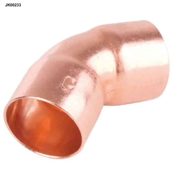 Codo de cobre a  45º,  7/8"