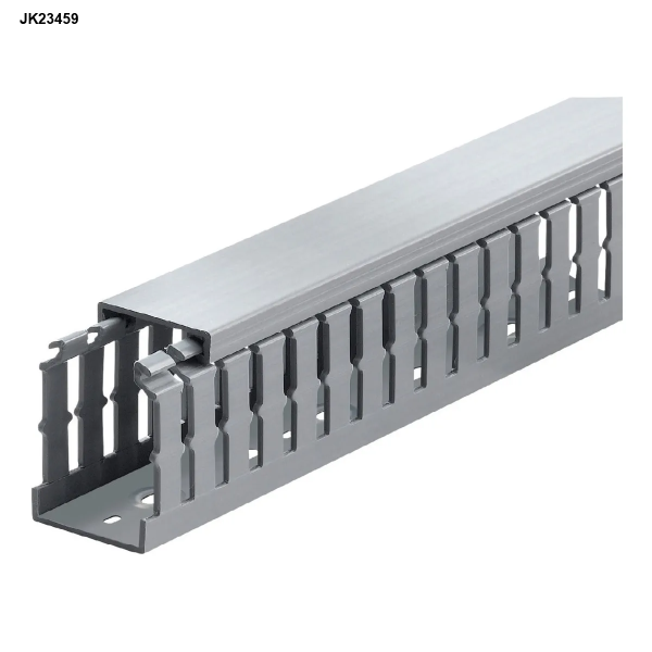 Canal Ranurado gris de 40X40mm