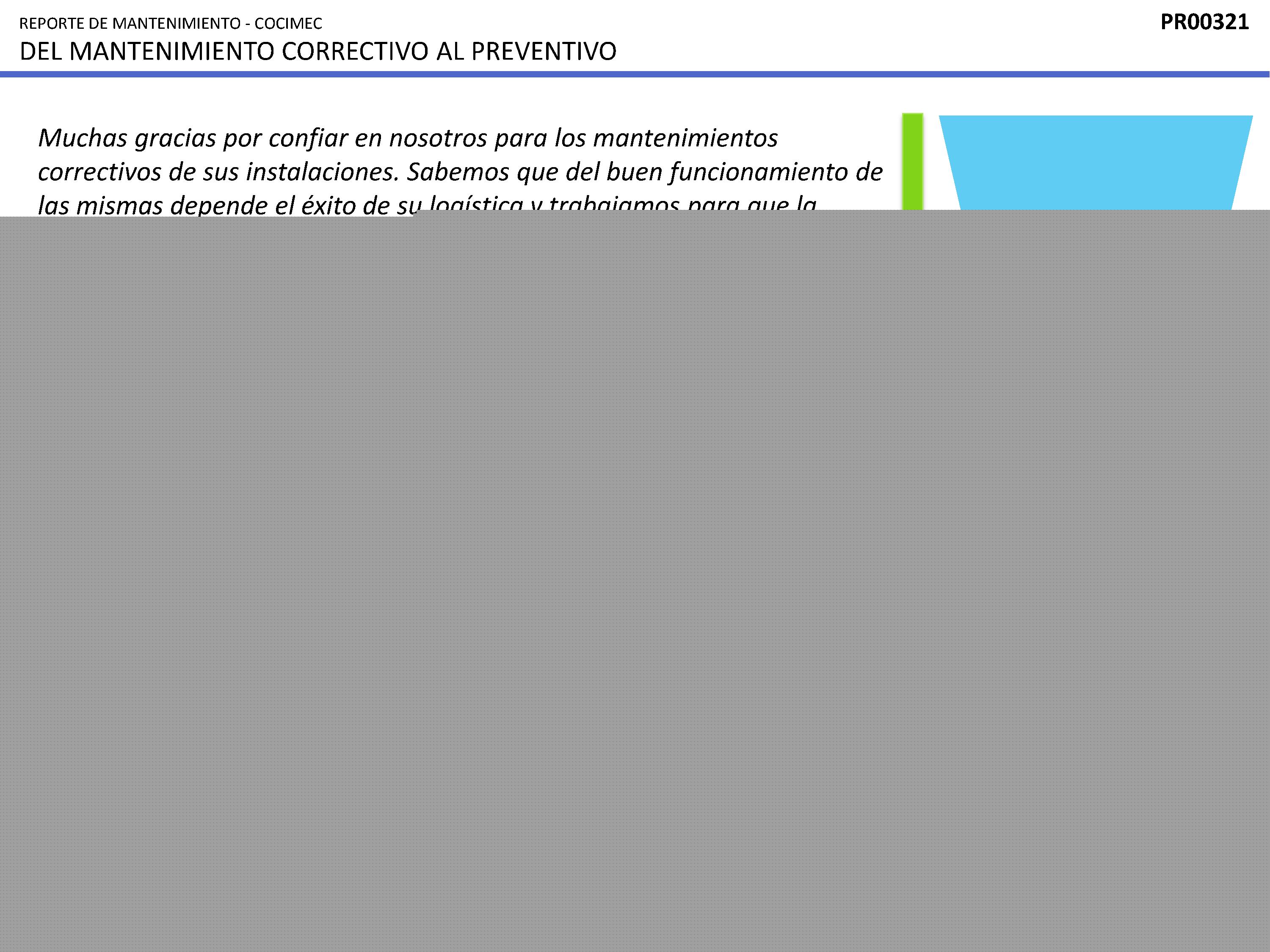Etapas del mantenimiento