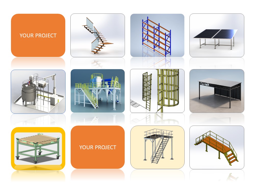 Estructura metalica industrial
